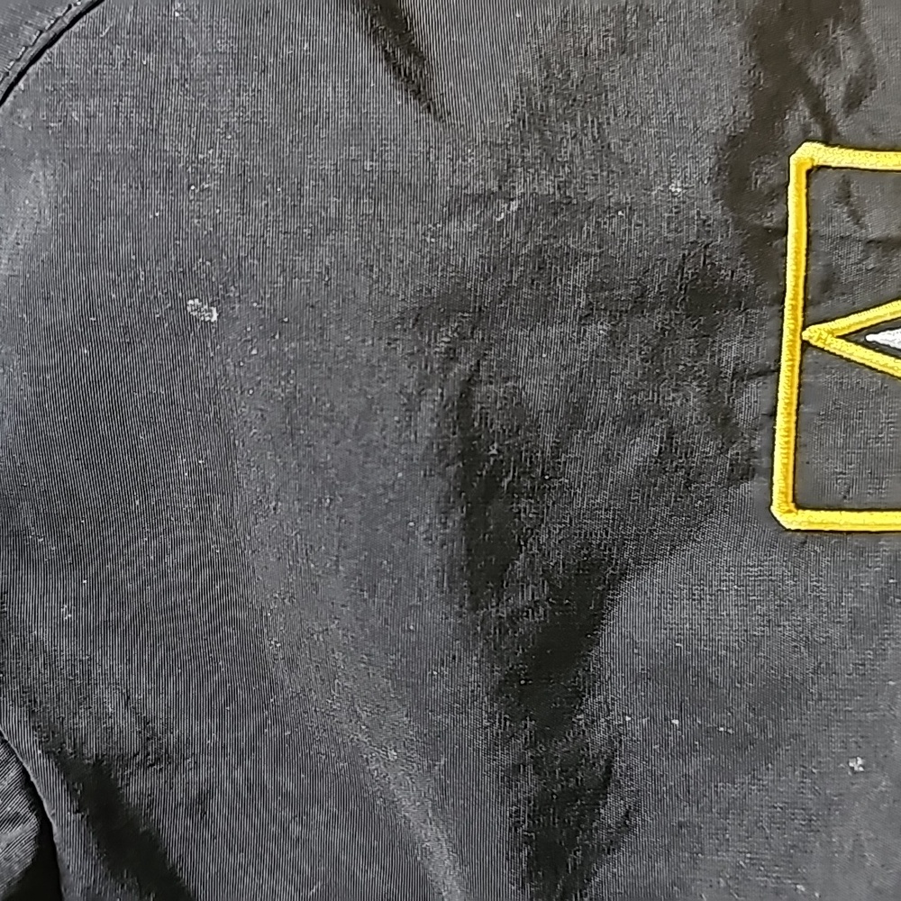 U.S. Army Black-Yellow Female Sz Small Physical Fitness Nylon Uniform Zip Jacket - Picture 13 of 16